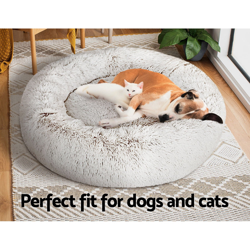 i.Pet Dog Bed Pet Bed Cat Large 90cm White - Delldesign Living - Pet Care > Dog Supplies - free-shipping