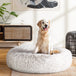 i.Pet Dog Bed Pet Bed Cat Large 90cm White - Delldesign Living - Pet Care > Dog Supplies - free-shipping