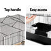 i.Pet Medium Bird Cage with Perch - Black - Delldesign Living - Pet Care > Bird - free-shipping