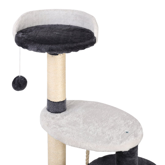 i.Pet Cat Tree 112cm Trees Scratching Post Scratcher Tower Condo House Furniture Wood - Delldesign Living - Pet Care > Cat Supplies - free-shipping