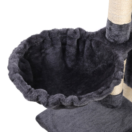 i.Pet Cat Tree 120cm Trees Scratching Post Scratcher Tower Condo House Furniture Wood Multi Level - Delldesign Living - Pet Care > Cat Supplies - free-shipping