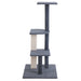 i.Pet Cat Tree 124cm Trees Scratching Post Scratcher Tower Condo House Furniture Wood Steps - Delldesign Living - Pet Care > Cat Supplies - free-shipping