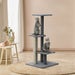 i.Pet Cat Tree 124cm Trees Scratching Post Scratcher Tower Condo House Furniture Wood Steps - Delldesign Living - Pet Care > Cat Supplies - free-shipping
