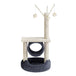 i.Pet Cat Tree Scratching Post 76cm Scratcher Tower Condo House Hanging toys - Delldesign Living - Pet Care > Cat Supplies - free-shipping