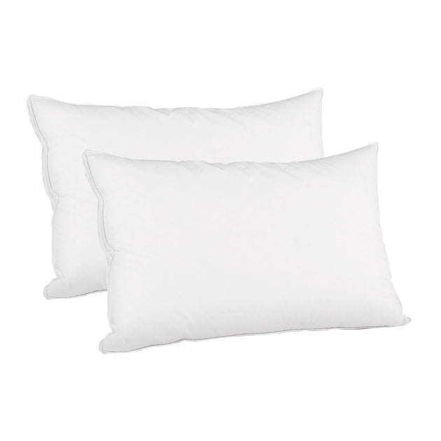 Giselle Bedding Duck Feather Down Twin Pack Pillow - Delldesign Living - Home & Garden > Bedding - free-shipping