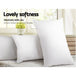 Giselle Bedding King Size 4 Pack Bed Pillow Medium*2 Firm*2 Microfibre Fiiling - Delldesign Living - Home & Garden > Bedding - free-shipping