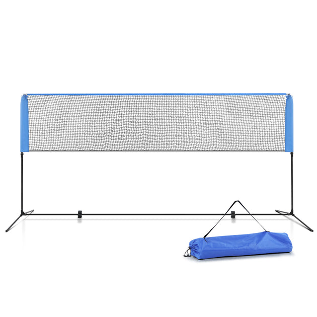 Everfit Portable Sports Net Stand Badminton Volleyball Tennis Soccer 4m 4ft Blue - Delldesign Living - Gift & Novelty > Games - free-shipping