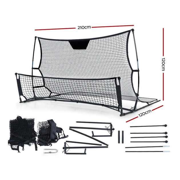 Everfit Portable Soccer Rebounder Net Volley Training Football Goal Trainer XL - Delldesign Living - Gift & Novelty > Games - free-shipping