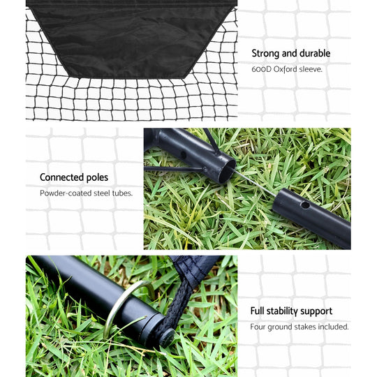 Everfit Portable Soccer Rebounder Net Volley Training Football Goal Trainer XL - Delldesign Living - Gift & Novelty > Games - free-shipping