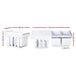 Cefito 2x15L Pull Out Bin - White - Delldesign Living - Home & Garden > Kitchen Bins - free-shipping, hamptons