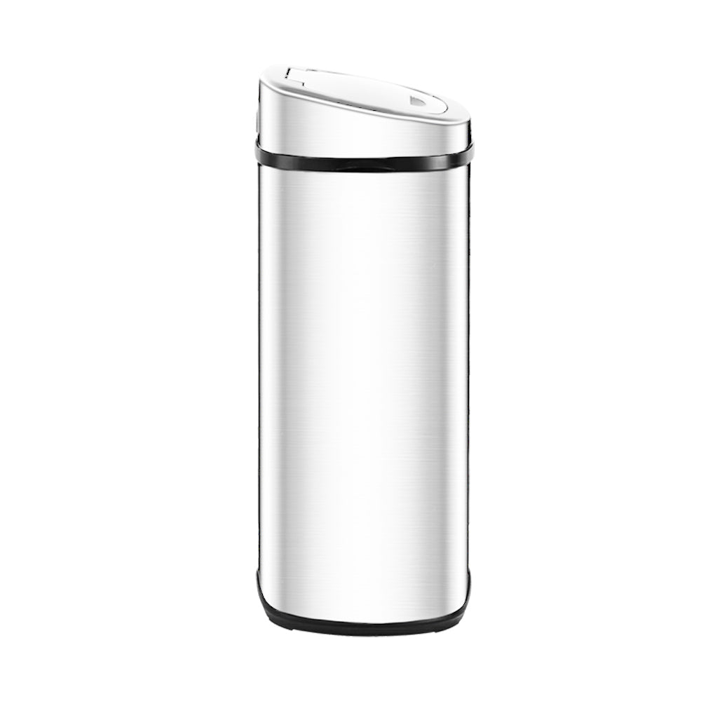 50L Stainless Steel Motion Sensor Rubbish Bin - Delldesign Living - Home & Garden > Kitchen Bins - 