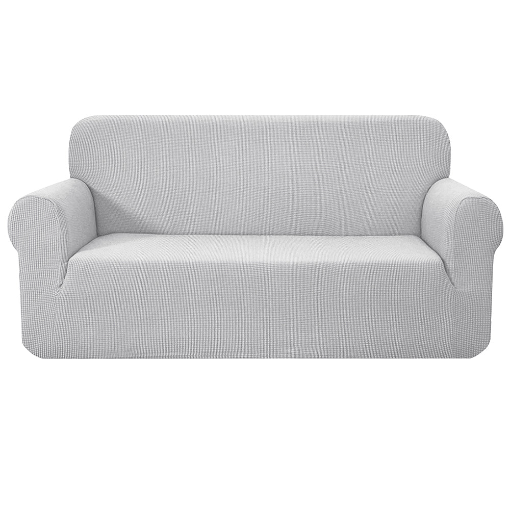 Artiss High Stretch Sofa Cover Couch Lounge Protector Slipcovers 3 Seater Grey - Delldesign Living - Furniture > Sofas - free-shipping