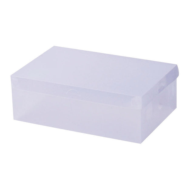 40pcs Clear Shoe Storage Box Transparent Foldable Stackable Boxes Organize Home - Delldesign Living - Home & Garden > Storage - free-shipping