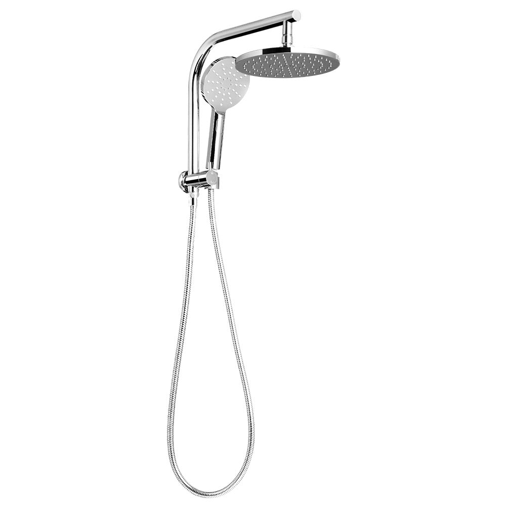 Cefito WELS 9'' Rain Shower Head Set Round Handheld High Pressure Wall Chrome - Delldesign Living - Home & Garden > Bathroom Accessories - free-shipping
