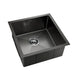 Cefito 51cm x 45cm Stainless Steel Kitchen Sink Under/Top/Flush Mount Black - Delldesign Living - Home & Garden > DIY - free-shipping