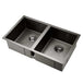 Cefito 77cm x 45cm Stainless Steel Kitchen Sink Under/Top/Flush Mount Black - Delldesign Living - Home & Garden > DIY - free-shipping
