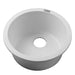 Cefito Stone Kitchen Sink Round 430MM Granite Under/Topmount Basin Bowl Laundry White - Delldesign Living - Home & Garden > Bathroom Accessories - free-shipping, hamptons