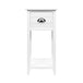 Artiss Bedside Table Nightstand Drawer Storage Cabinet Lamp Side Shelf White - Delldesign Living - Furniture > Bedroom - free-shipping, hamptons