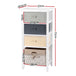 Artiss Bedroom Storage Cabinet - White - Delldesign Living - Furniture > Bedroom - free-shipping, hamptons