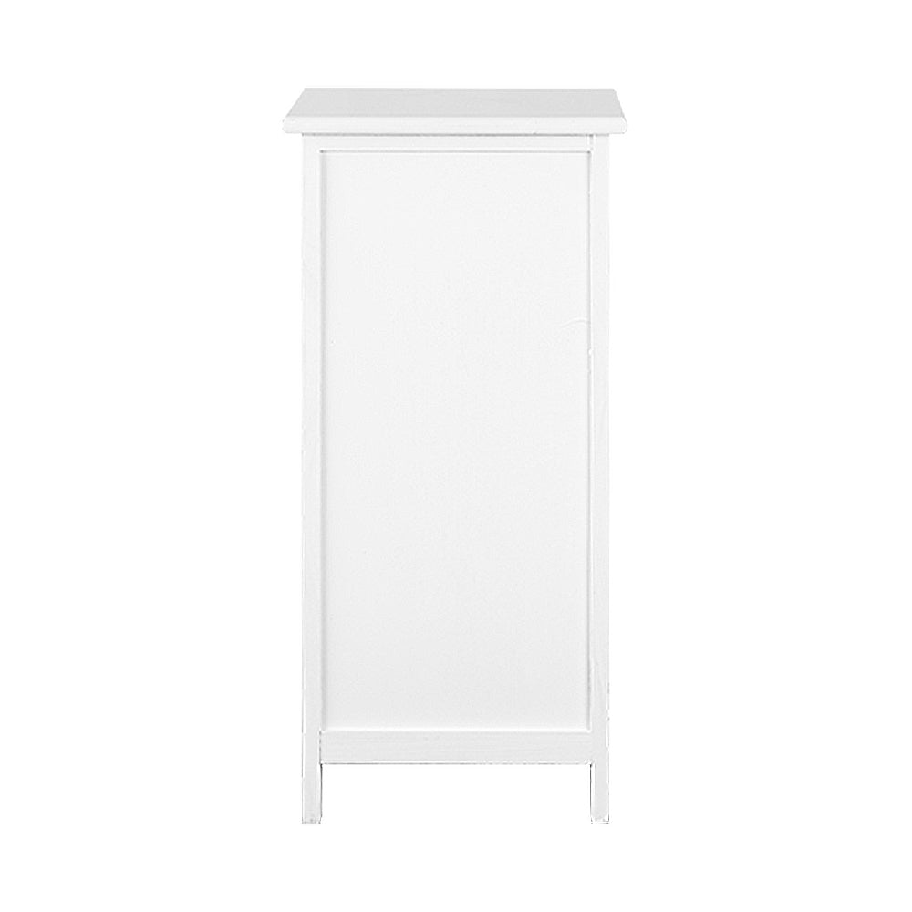 Artiss Bedside Table - White - Delldesign Living - Furniture > Bedroom - free-shipping, hamptons