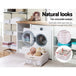 Artiss 5 Basket Storage Drawers - White - Delldesign Living - Furniture > Bedroom - free-shipping