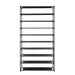 Artiss Shoe Rack 10-Tier (50 Pair) Shoes Organiser DIY Stackable Organizer Storage Shelf Stand Holder Portable Wardrobe Black - Delldesign Living - Home & Garden > Storage - free-shipping