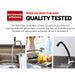 Cefito Mixer Kitchen Faucet Tap Swivel Spout WELS Black - Delldesign Living - Home & Garden > DIY - free-shipping