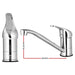 Cefito Basin Mixer Tap - Silver - Delldesign Living - Home & Garden > DIY - free-shipping