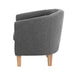 Artiss Abby Fabric Armchair - Grey - Delldesign Living - Furniture > Bar Stools & Chairs - free-shipping