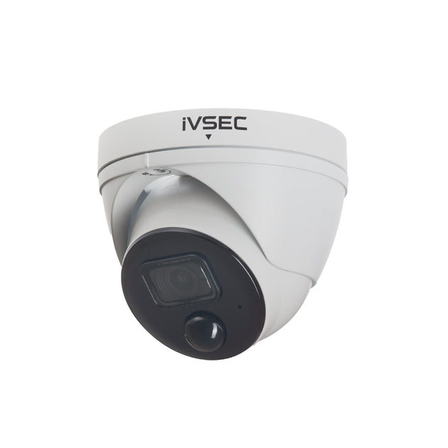 IVSEC IVSEC DOME IP CAMERA 8MP SONY SENSOR 3.6MM LENS POE 30M IR PIR IVS - Delldesign Living - Audio & Video > CCTV - 