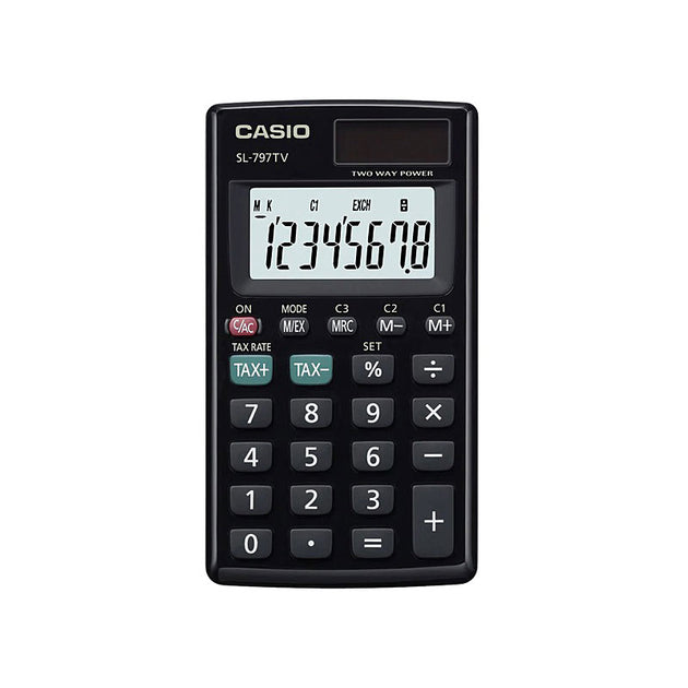 CASIO SL797TVBlack Tax Calculator - Delldesign Living - Electronics > Computers & Tablets - free-shipping