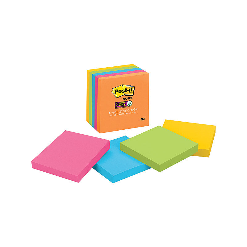POST-IT Super Sticky Note 654-5SSUC RDJ73X73 Pack of 5 - Delldesign Living - Home & Garden > Home Office Accessories - free-shipping