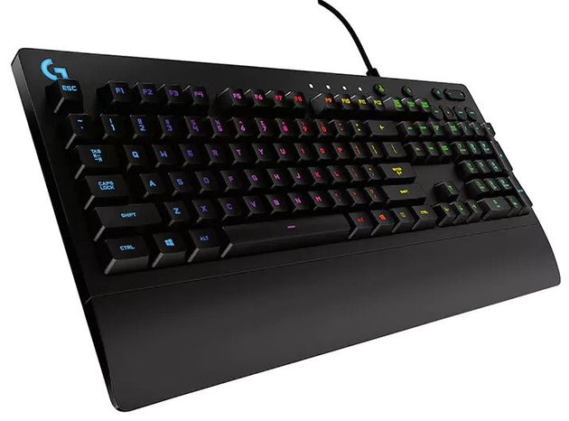LOGITECH G213 Prodigy RGB Gaming Keyboard, 16.8 Million Lighting Colors Mech-Dome Backlit Keys Dedicated Media Controls Spill-Resistant Durable (LS) - Delldesign Living - Electronics > Computer Accessories - free-shipping