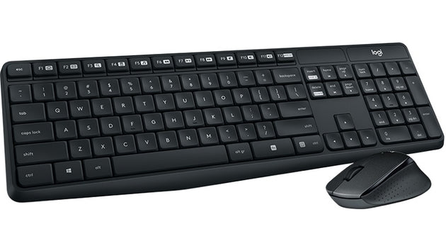 LOGITECH MK315 Quiet & durable Wireless Keyboard & Mouse Combo Media Key Long Battery Life Comfortable - Delldesign Living - Electronics > Computer Accessories - free-shipping
