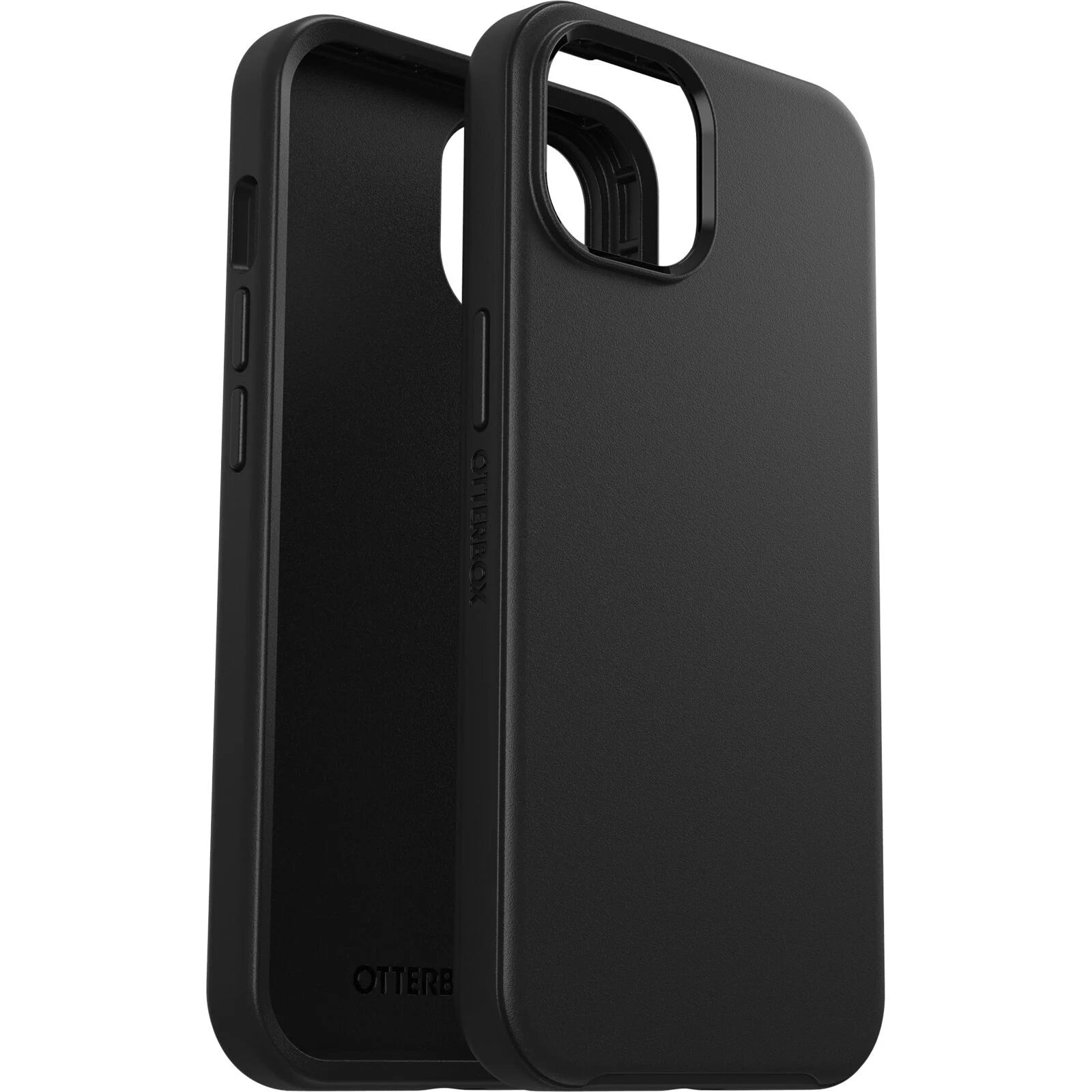 OTTERBOX Apple iPhone 14 / iPhone 13 Symmetry Series Antimicrobial Case - Black (77-88482), 3X Military Standard Drop Protection, Durable Protection