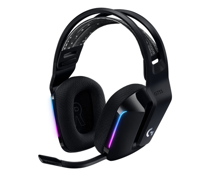 Logitech G733 Lightspeed Wireless RGB Gaming Headset Black USB, Frequency Response: 20 Hz-20 KHz - Detchable Cardioid Unidirectional Microphone - Delldesign Living - Home & Garden > Home Office Accessories - free-shipping