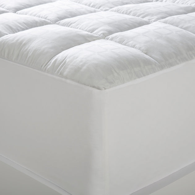 Dreamaker Ball Fibre Mattress Topper 1000Gsm Queen Bed - Delldesign Living - Home & Garden > Bedding - free-shipping