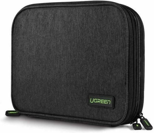 UGREEN 50147 Double Layer Electronic Accessories Organiser Travel Bag - Delldesign Living - Electronics > Computer Accessories - free-shipping