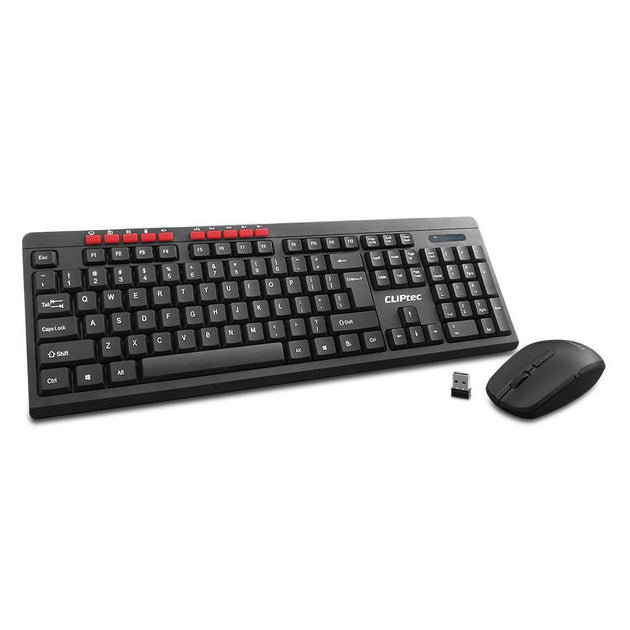 CLiPtec ESSENTIAL AIR WIRELESS MULTIMEDIA KEYBOARD AND MOUSE COMBO SET - Delldesign Living - Electronics > Computer Accessories - free-shipping