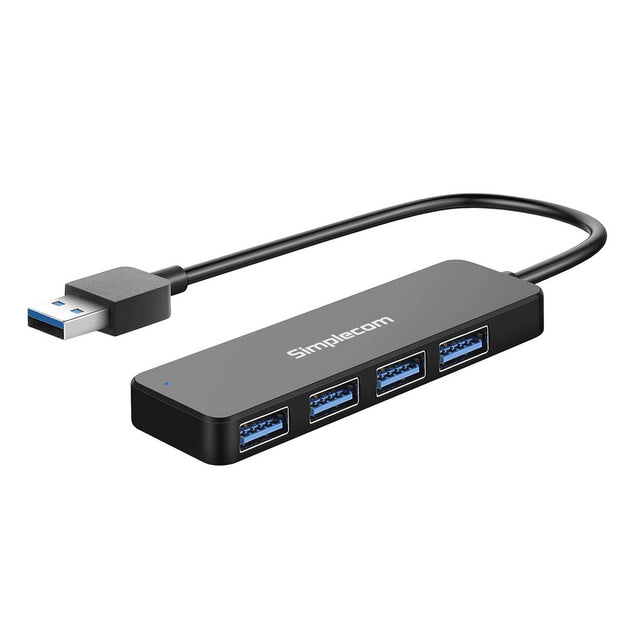 Simplecom CH342 USB 3.0 (USB 3.2 Gen 1) SuperSpeed 4 Port Hub for PC Laptop - Delldesign Living - Electronics > USB Gadgets - free-shipping